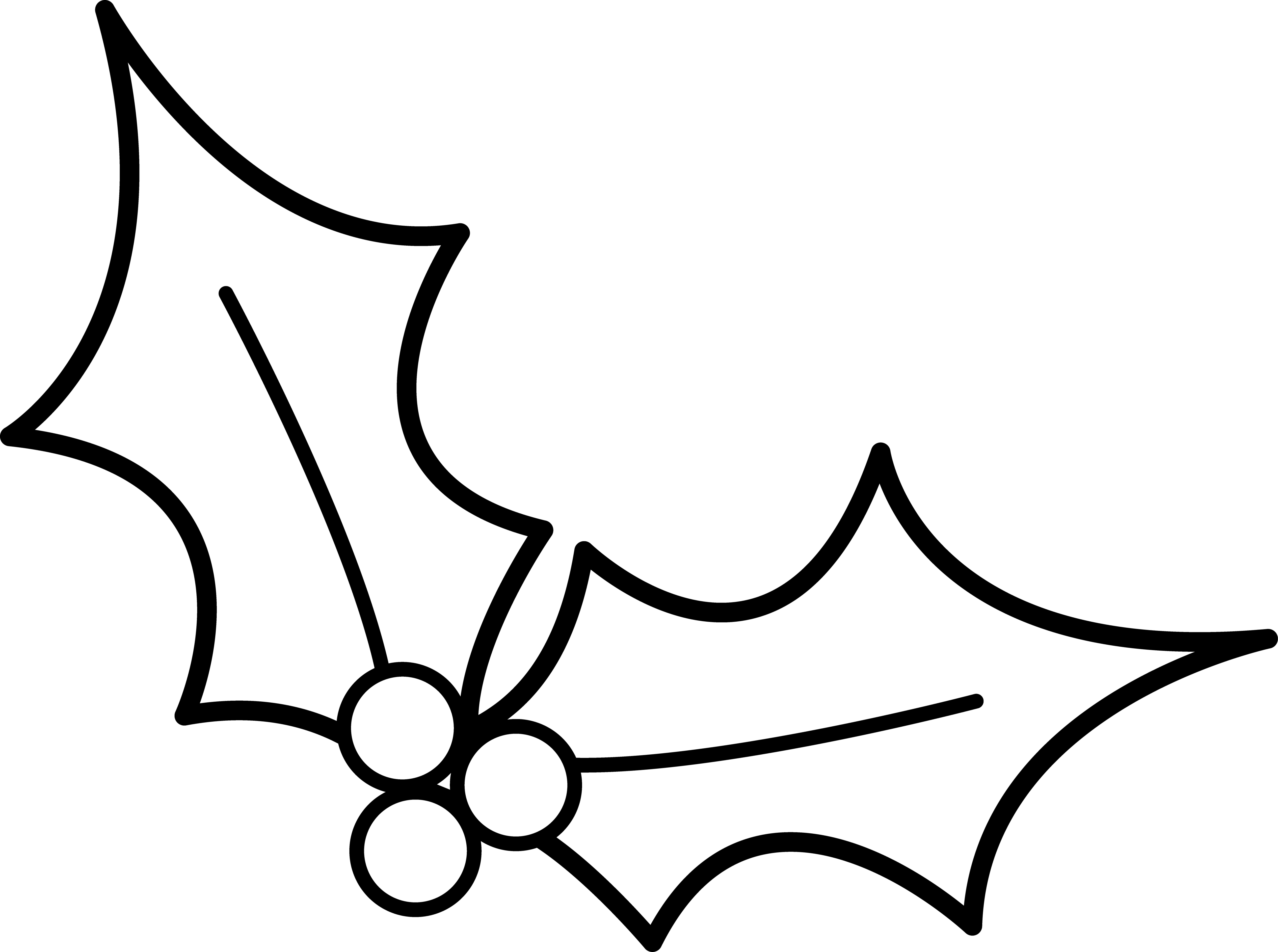 Clipart Holly Leaf Clipart - Free to use Clip Art Resource