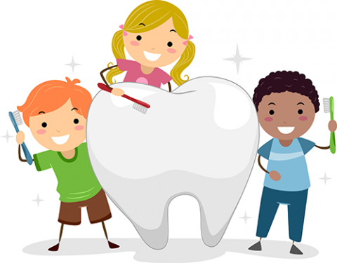 Pediatric dentist clipart