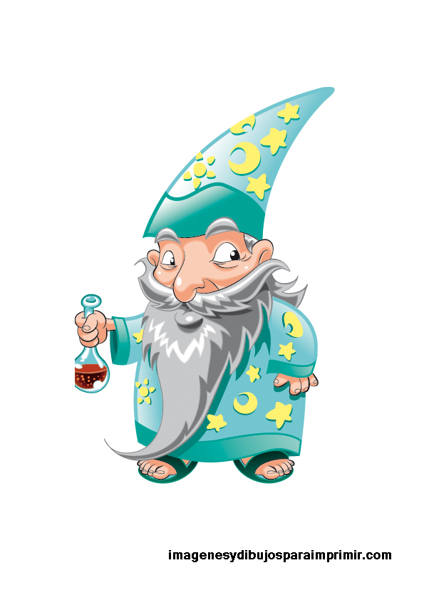 Wizards, princesses, dragons to print-Images and pictures to print