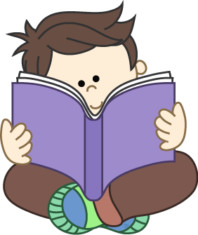 Reading Books Clipart - Tumundografico