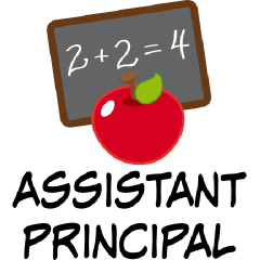 Elementary school principal clipart