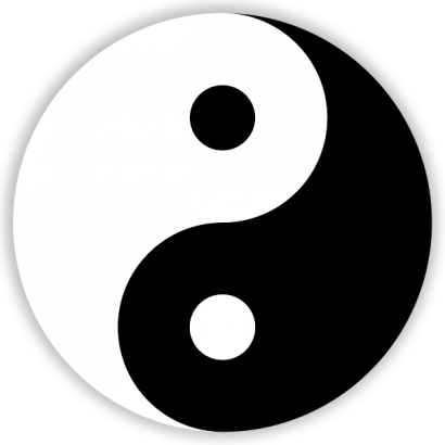 Yin Yang Tattoo Images & Designs