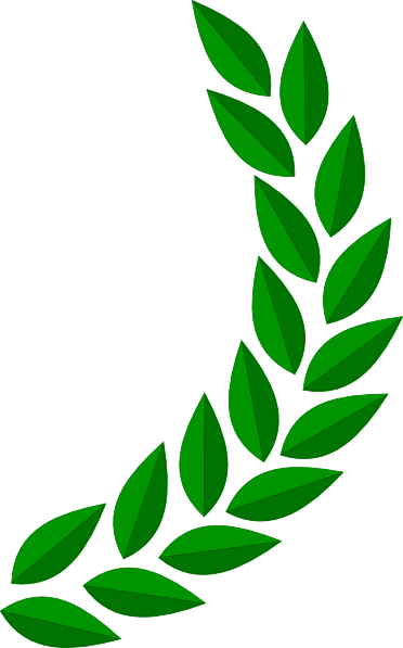 Half Wreath Clip Art - vector clip art online ...