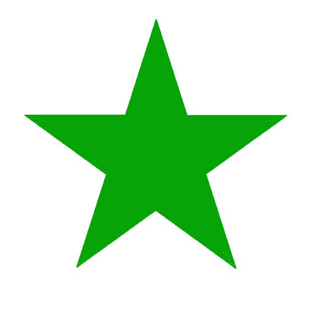 How to draw a 5-point star