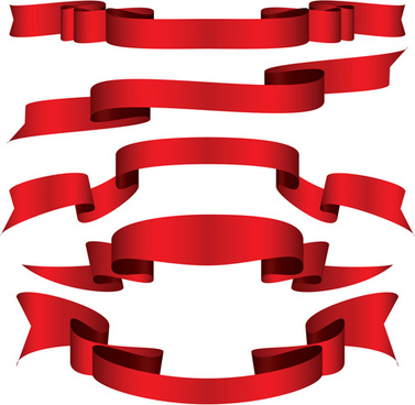 Banner graphics red ribbon free vector download (16,685 Free ...