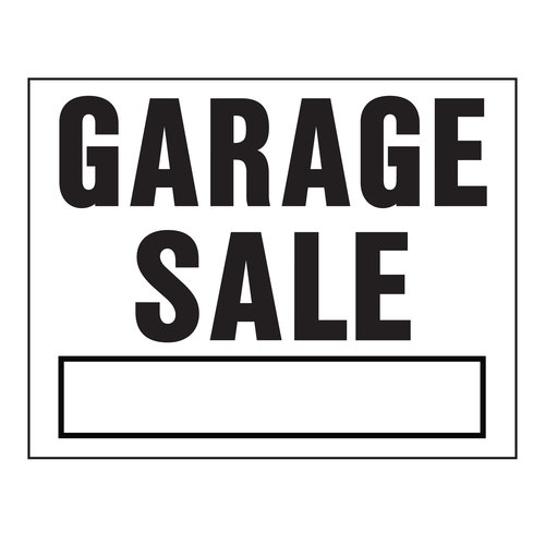 Garage Sale Signs