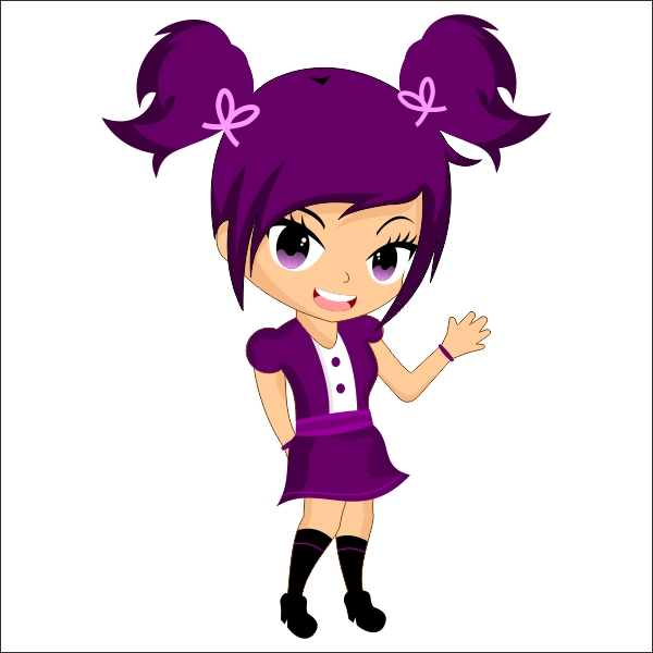 Drawing an Anime Cartoon in Corel Draw