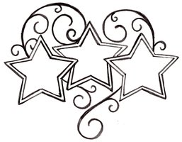 Star And Heart Tattoo Designs - ClipArt Best