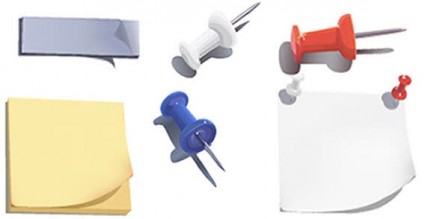 postit_notes_and_pins_vector_ ...