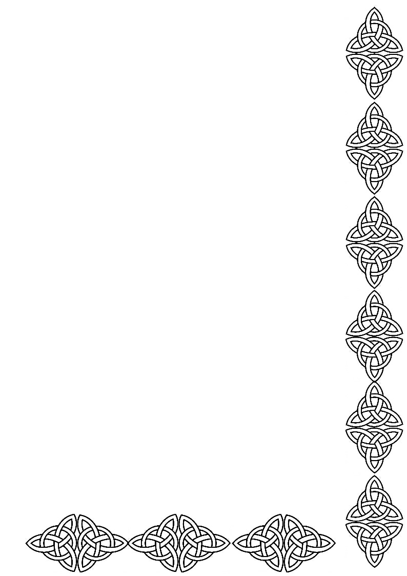 Free Celtic Border Clipart: Unique Designs to Download & Design ...