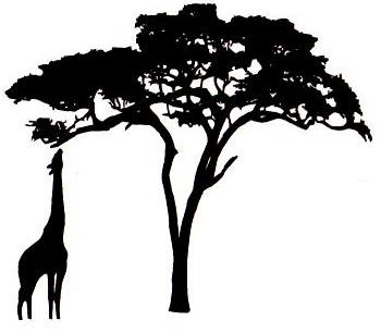 Africa Rubber Stamps by Sweet Grass Stamps
