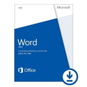 Microsoft Word 2013 (1PC/1User) [Download]: Software