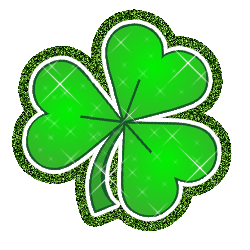 Leprechaun, Shamrock, Clover and pot of gold moving clip art ...