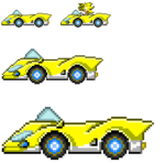 Dakota SaSASR Car Sprite by Hyper-sonicX