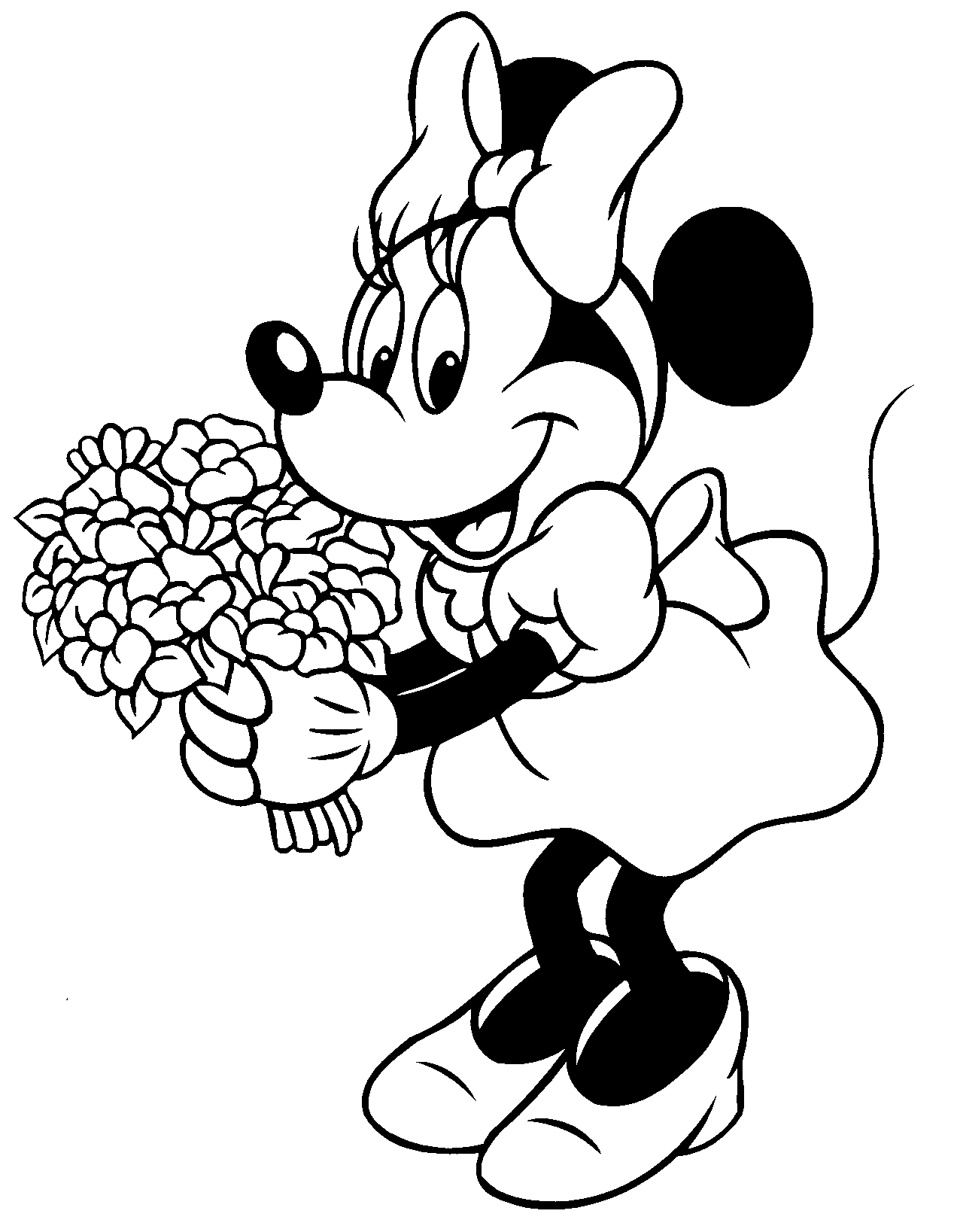 Classic Mickey Mouse Black And White