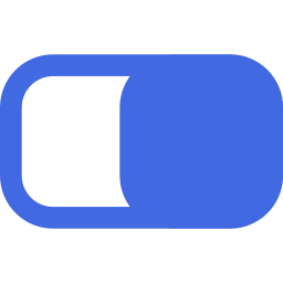 Royal blue switch off icon - Free royal blue switch icons