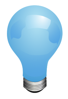 Animated bulb.