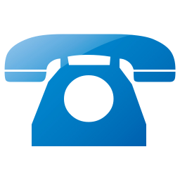 Web 2 blue phone 46 icon - Free web 2 blue phone icons - Web 2 ...