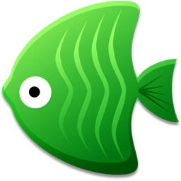 Green Fish Icon | Fish Toys Iconset | Fast Icon Design