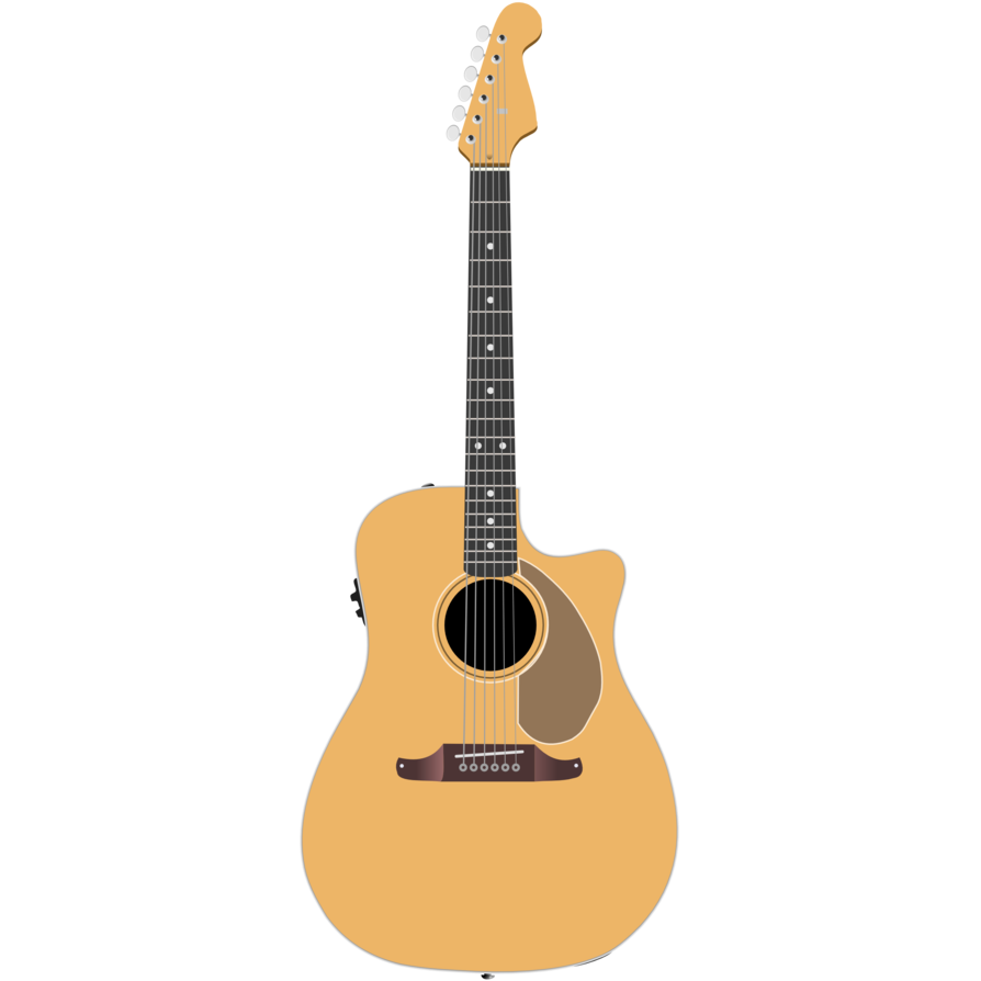 Guitar vector cartoon