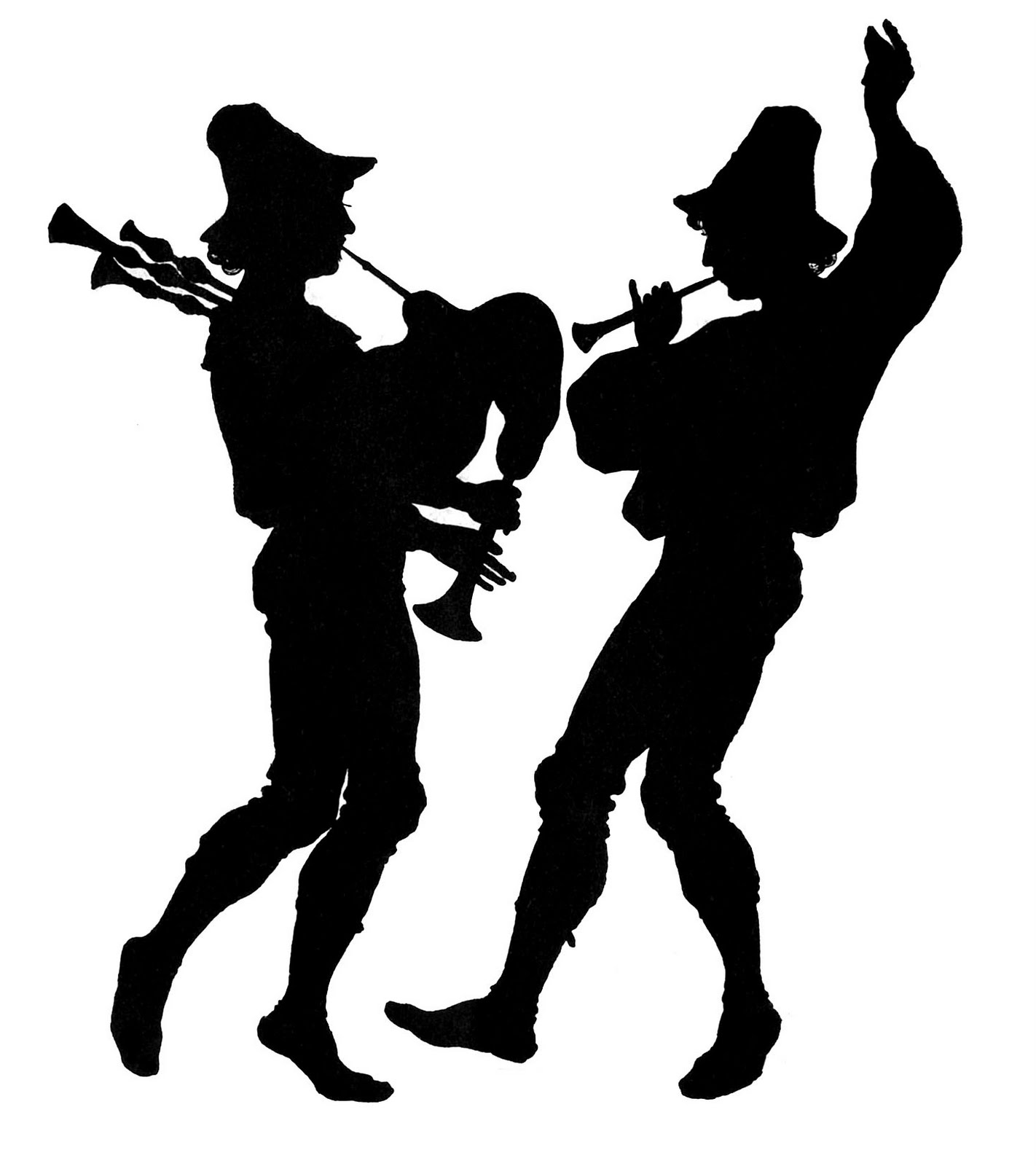 Hip Hop Dancer Silhouette Clip Art