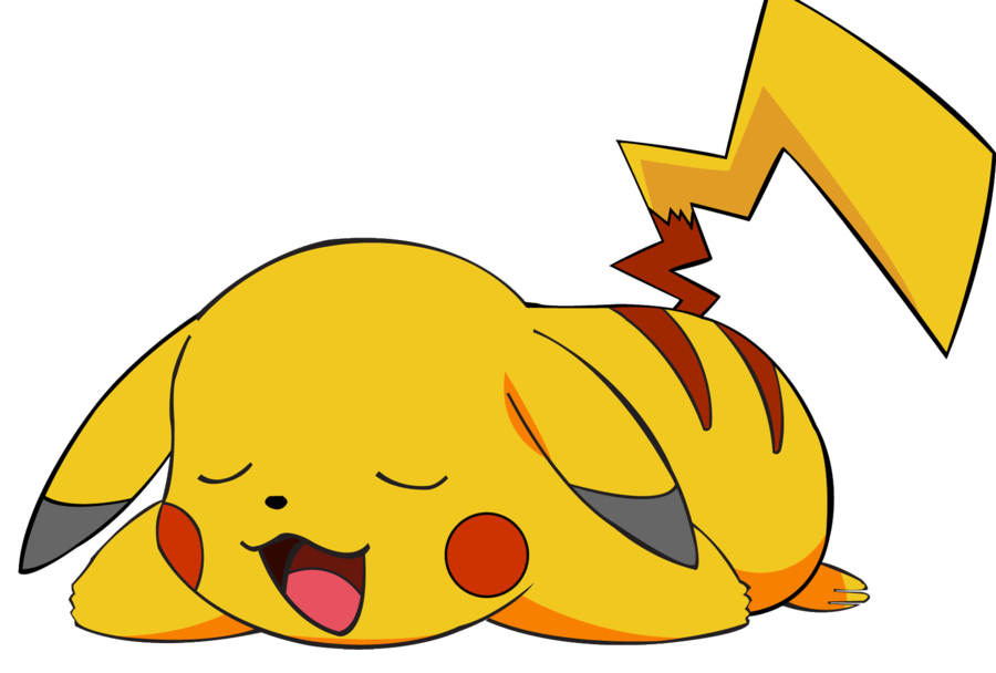 No Pikachu, not rest! 