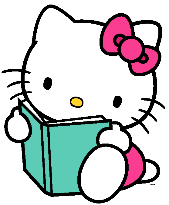 Hello Kitty Clipart Black And White - Free Clipart ...