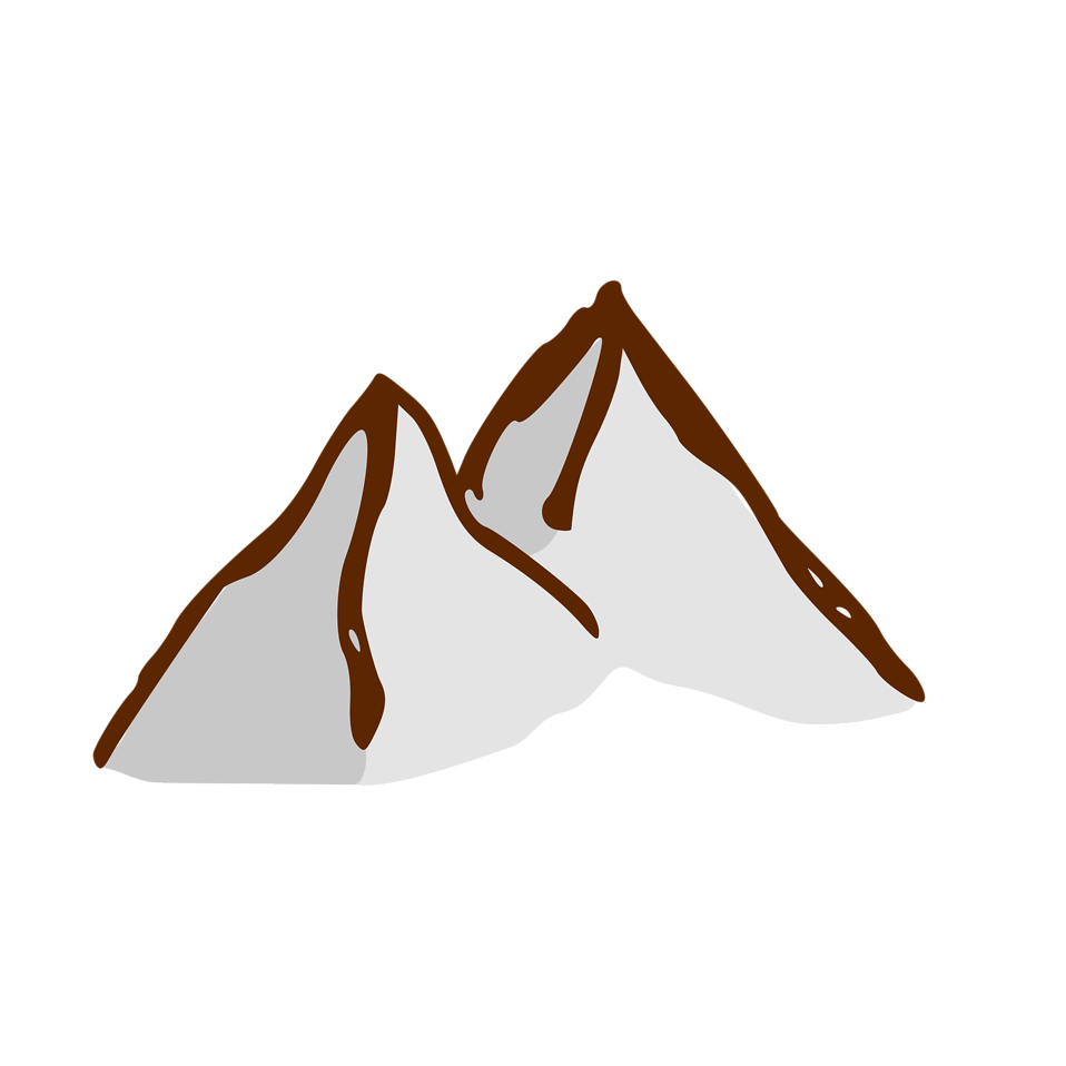 Mountain | Free Stock Photo | Illustration of a small cartoon ...