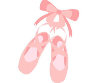 Ballet shoes clipart | Etsy