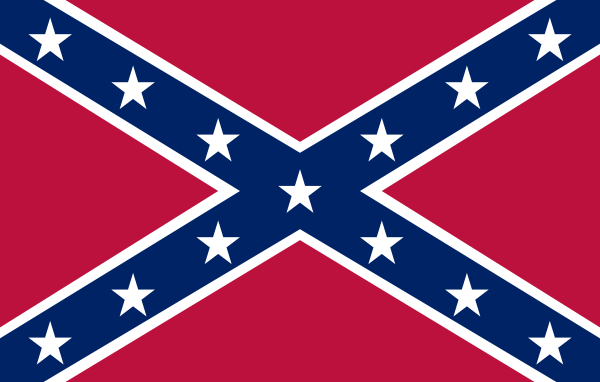 Confederate Navy Jack Clip Art - vector clip art ...