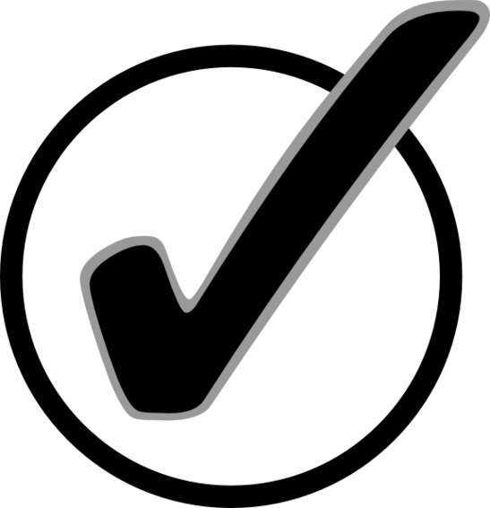 Checkmark Clip Art - Tumundografico