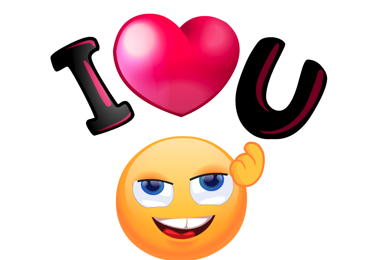 Loving Smiley-face Eyes Clipart