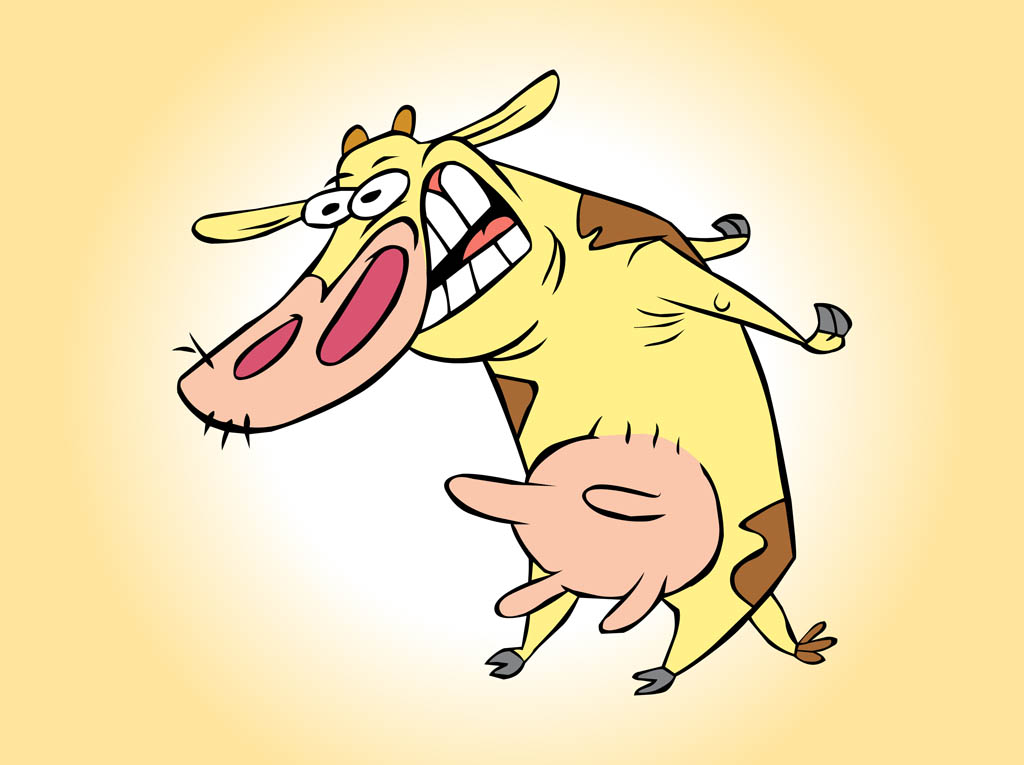 Cartoon Cow Graphics Vector Art & Graphics | freevector.com
