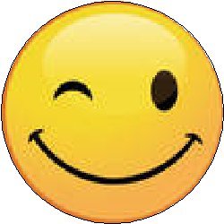 Amazon.com: SMILEY - WINK - Pinback Button 1.25" Pin / Badge ...