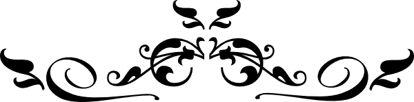 Black Scroll Clip Art