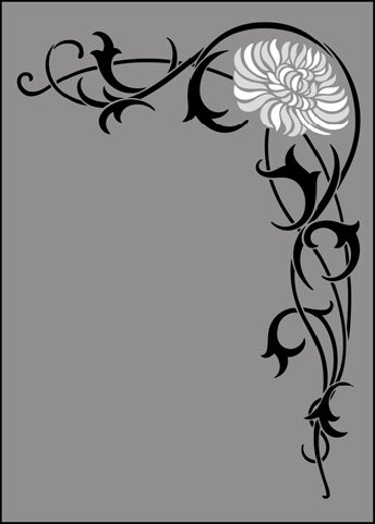 Click to see the actual DE255 - Motif No 65 stencil design ...