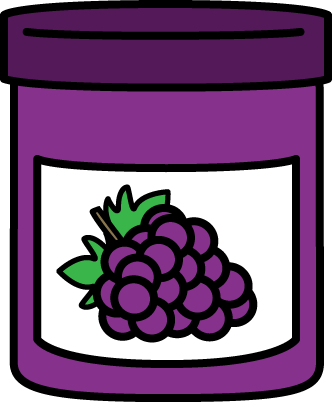 Grape Cute Clipart