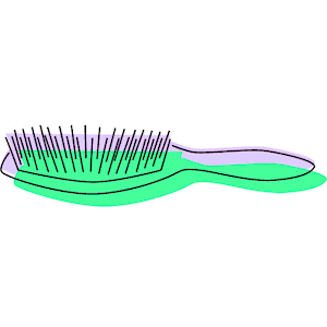 Hairbrush 13 clipart, cliparts of Hairbrush 13 free download (wmf ...