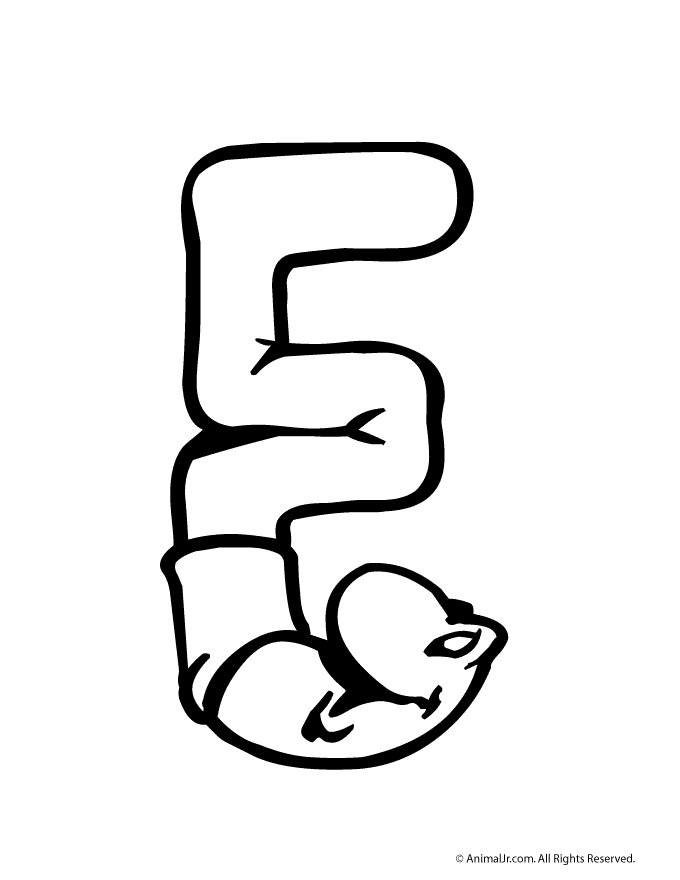 Printable Bubble Letters: Spring Worms and Book Worms | Animal Jr.
