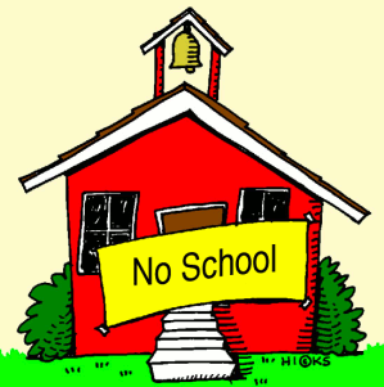 No school today clipart