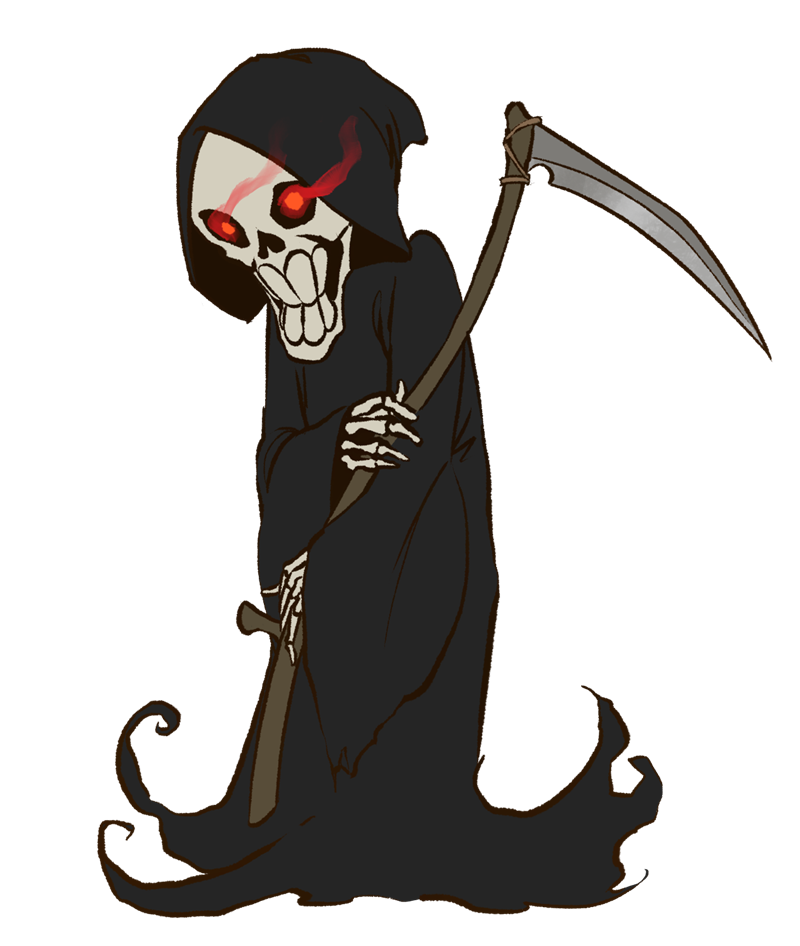 Grim Reaper Clip Art - Tumundografico