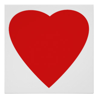 Heart Shaped Art & Framed Artwork | Zazzle