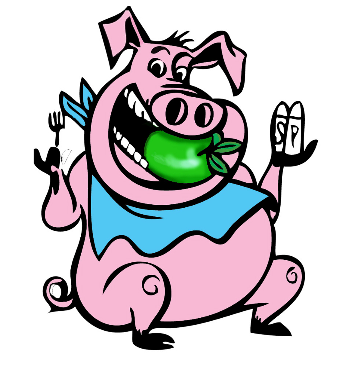 Pig Roast Clipart