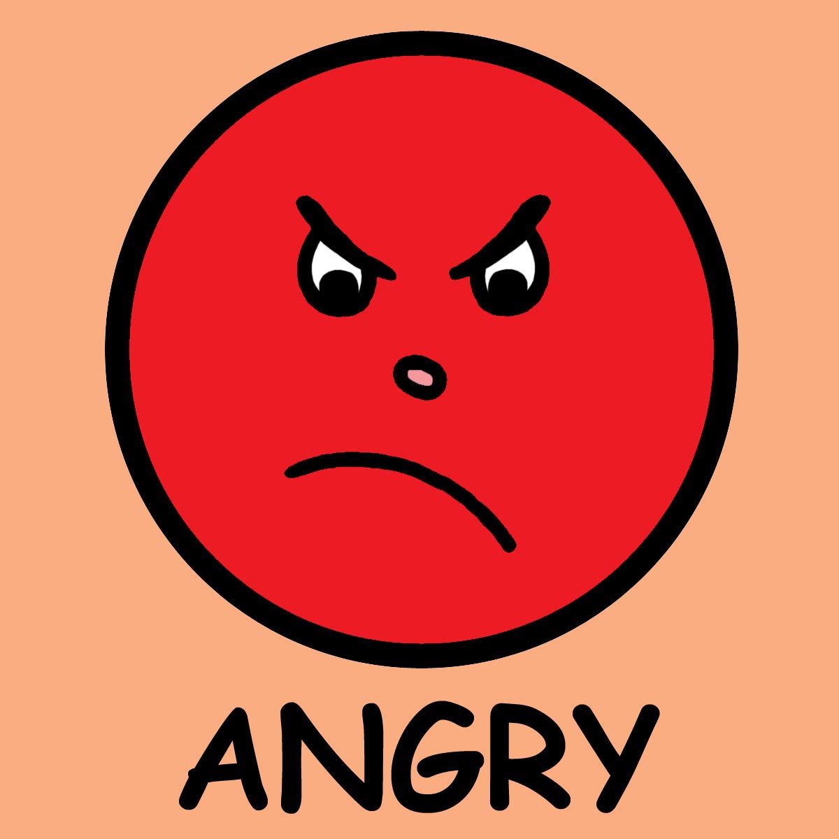 Mad clipart face
