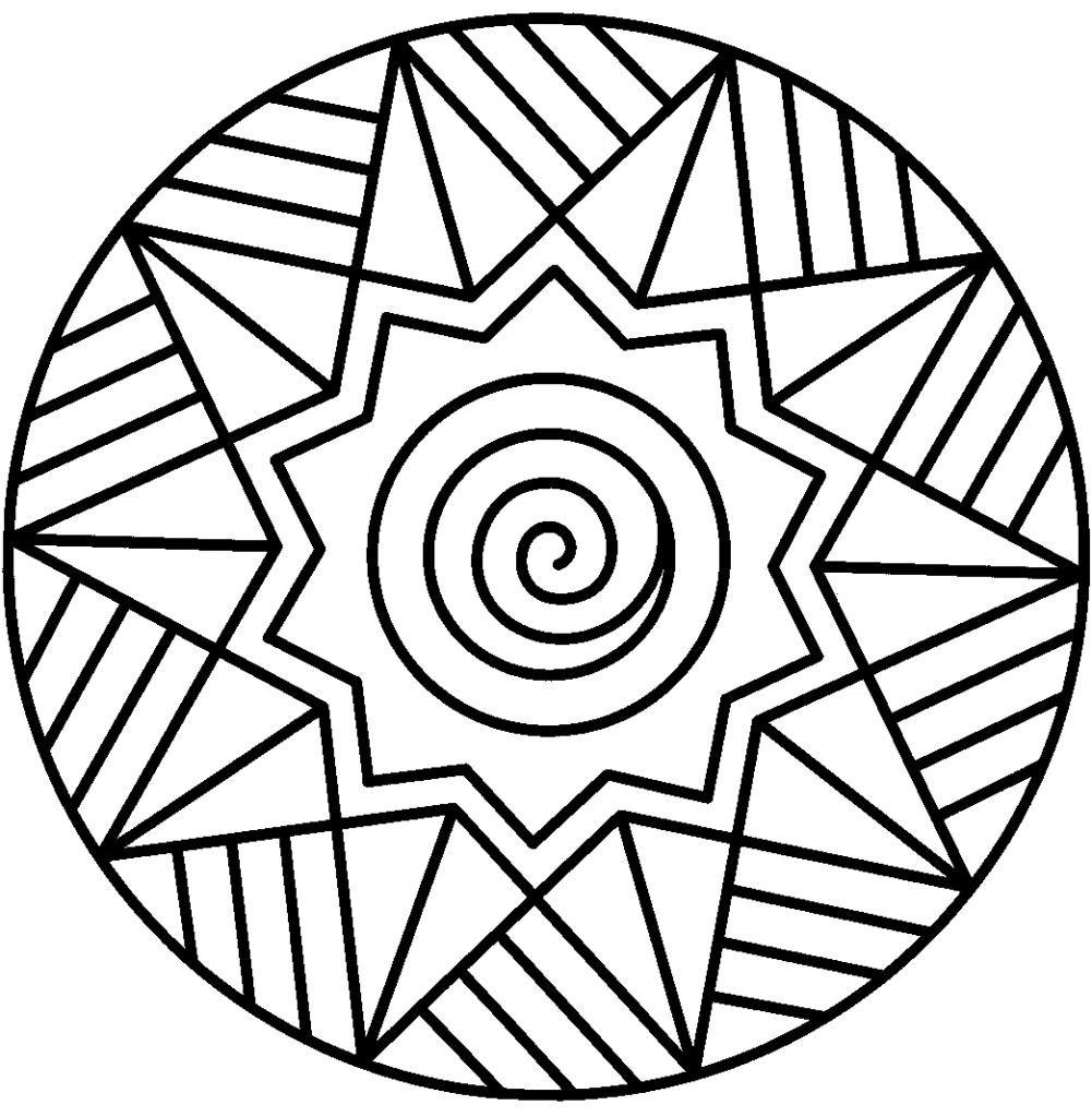 Free Abstract Coloring Pages Printable - High Quality Coloring Pages