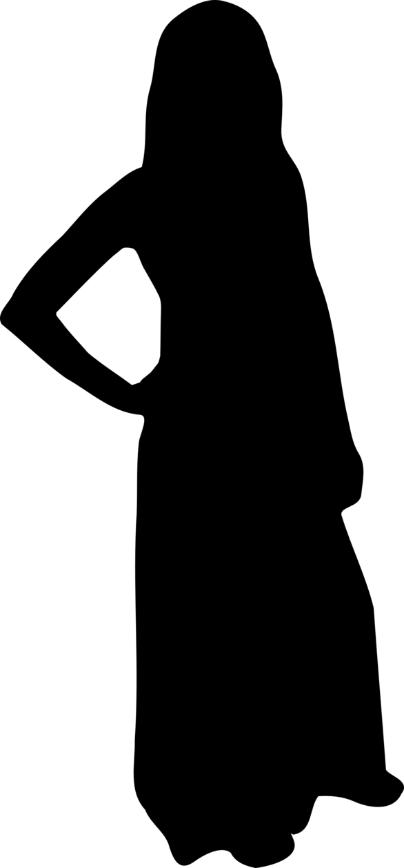 Outline of person clipart clear background
