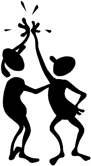 High Five Hand Clipart