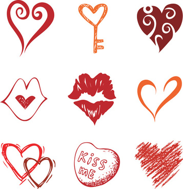 Heart icon vector free vector download (16,713 Free vector) for ...