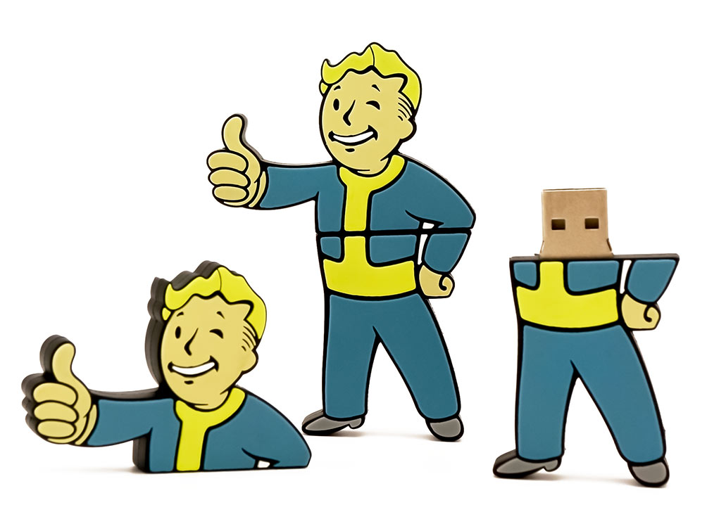Vault Boy Fallout USB Flash Drives