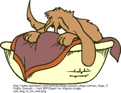 Sad Puppy Clipart - Free Clipart Images